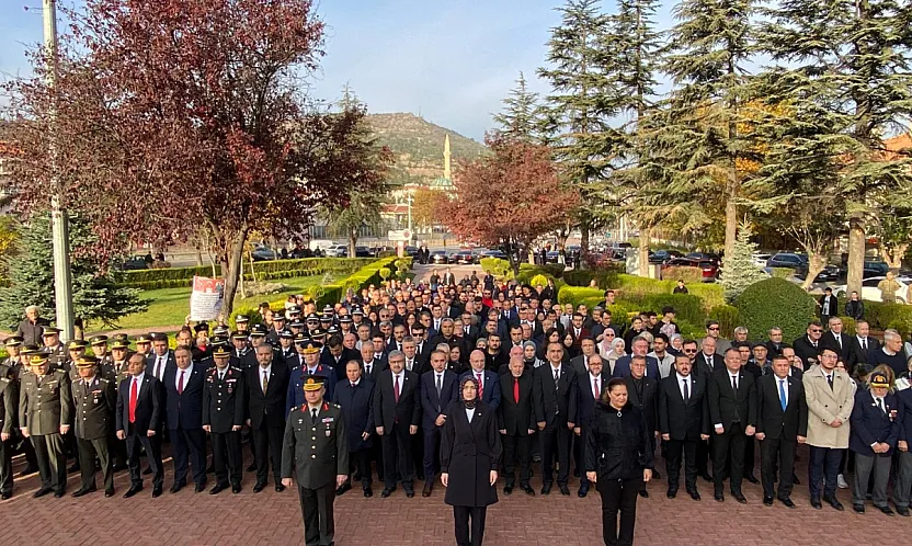 Afyon'da Atatürk'ü Anma Törenleri Başladı