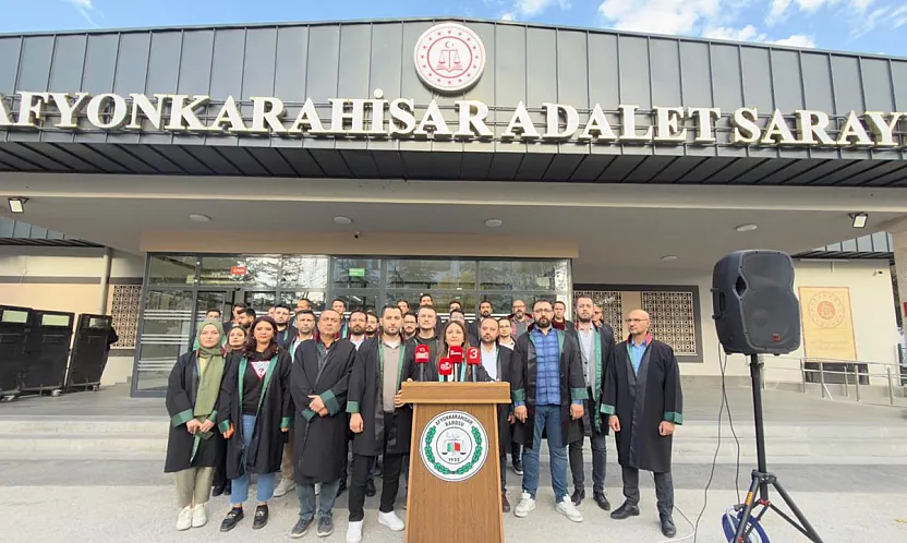 Afyon'da Avukatlar Ayağa Kalktı!