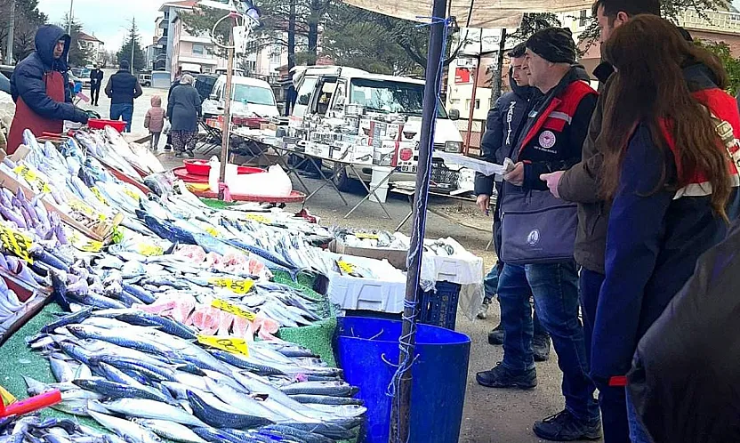 Afyon'da Balık Tezgâhlarına Sıkı Denetim!