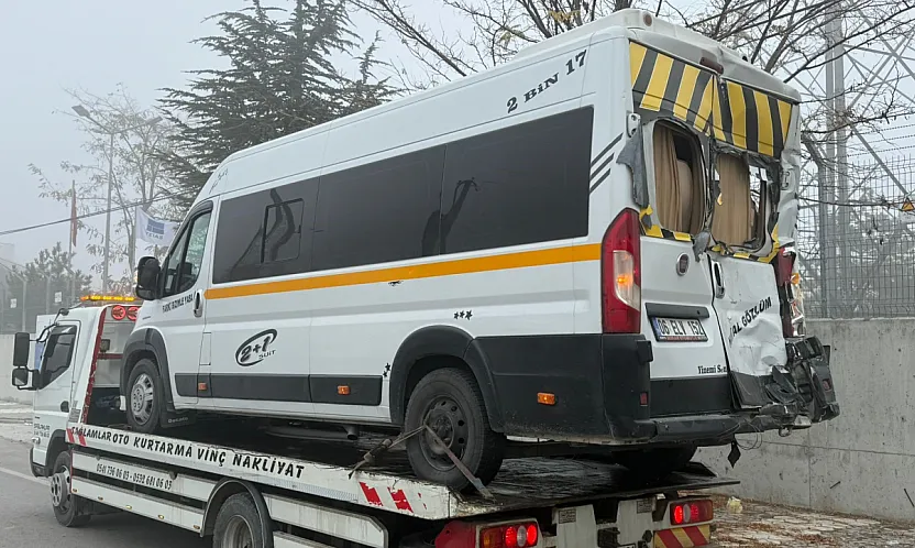 Afyon'da Bir Öğrenci Servisi Kazası Daha