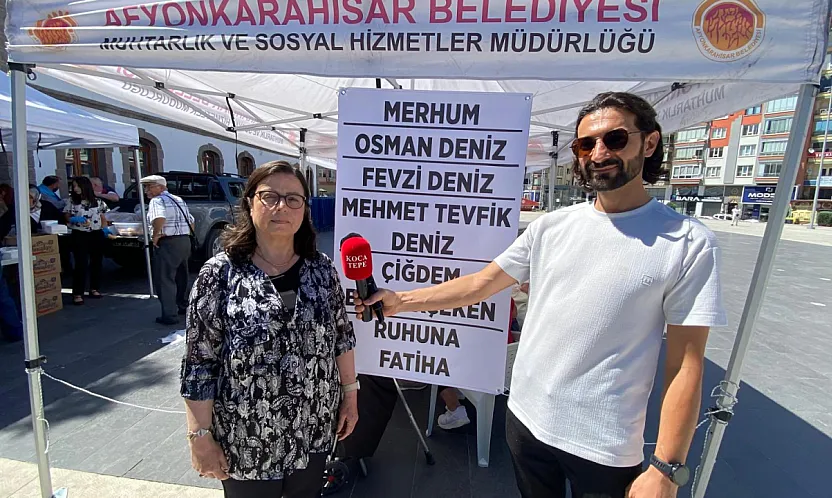 Afyon'da Duygulandıran Vefa
