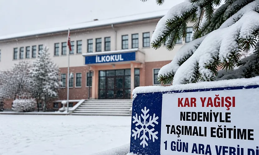 Afyon'da Eğitime 'Kısmi Tatil' Kararı!