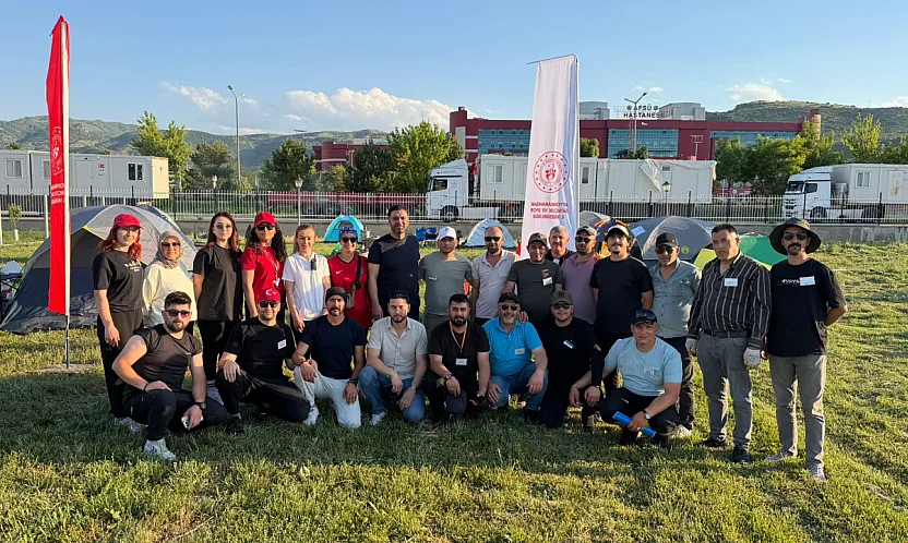 Afyon'da GSB Arama Kurtarma Ekibi Eğitimde Sona Yaklaşıyor