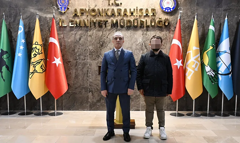 Afyon'da intihar vakasını Emniyet Müdürü önledi