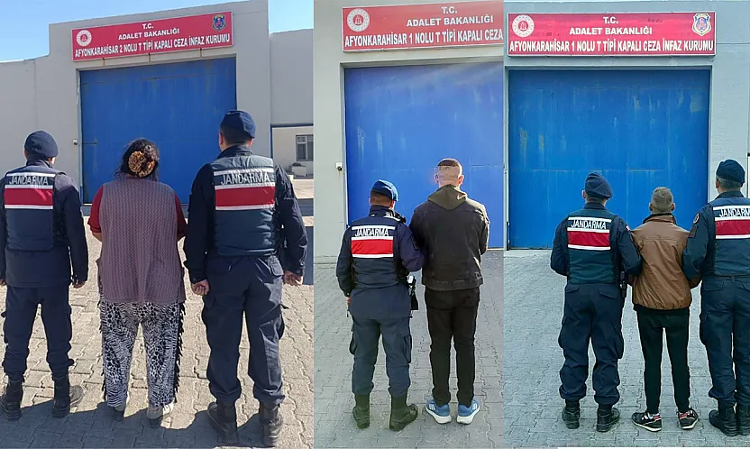 Afyon'da Jandarma 43 Kişiyi Yakaladı