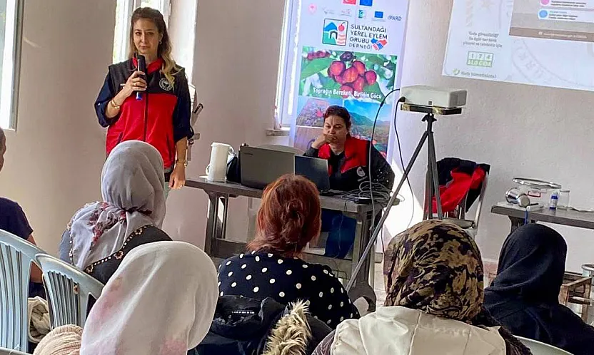 Afyon'da Kadınlara Uygulamalı Eğitim