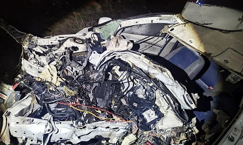 Afyon'da Korkunç Kaza: Hurdaya Dönen Araçta Can Verdi