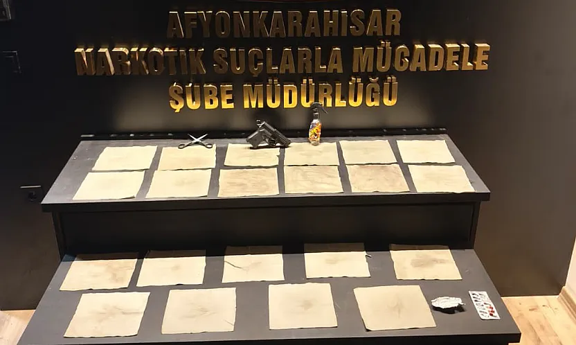 Afyon'da Kullanıcı Ve İmalatçı Narkotikten Kaçamadı