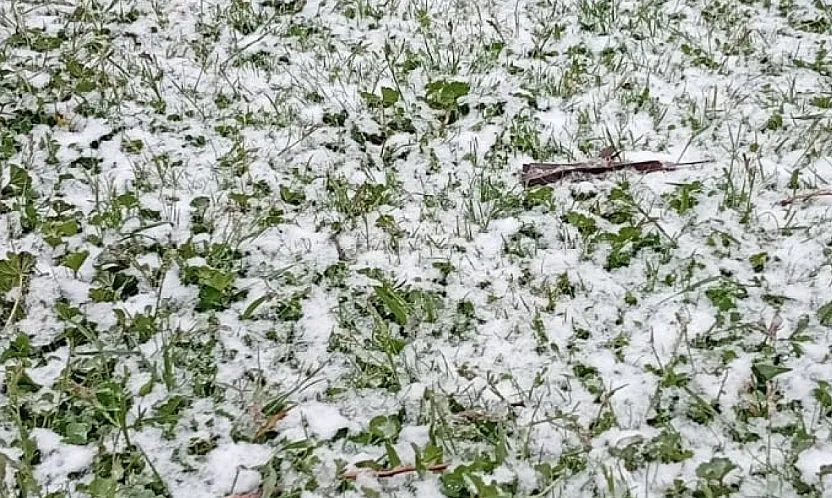 Afyon'da Mayıs Ayında Kar Sürprizi!