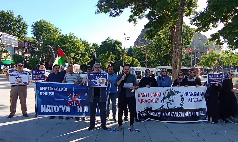 Afyon'da NATO Protestosu!
