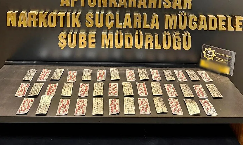 Afyon'da, Otobüste Uyuşturucu Ele Geçirildi