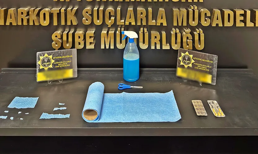 Afyon'da Sokakta Zehir Satanlara Operasyon