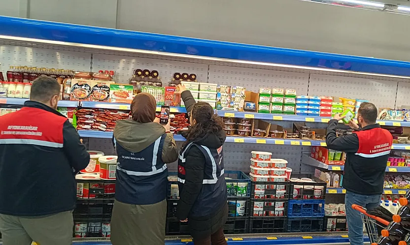 Afyon'da Valilik Himayesinde Marketlere Sıkı Denetim