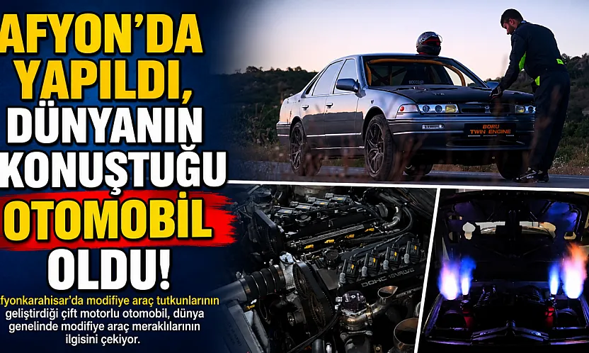 Afyon'da Yapıldı, Dünyanın Konuştuğu Otomobil Oldu!