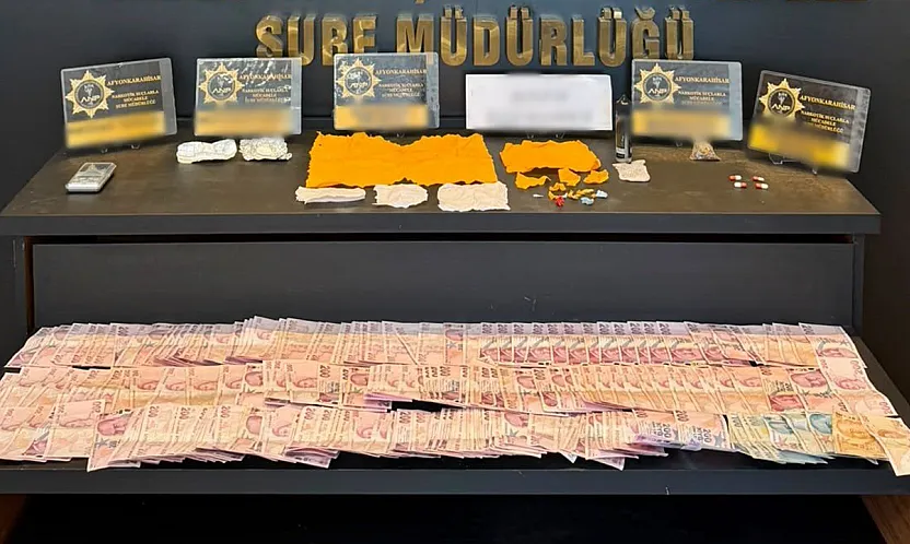 Afyon'da Zehir Tüccarı Kıskıvrak Yakalandı