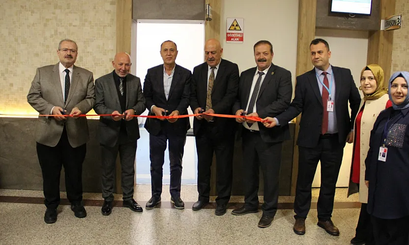 Afyon Devlet Hastanesi'nde DEXA Törenle Hizmete Girdi