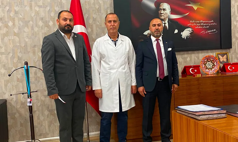 Afyon Devlet Hastanesi'nde Dikkat Çeken Ziyaret!