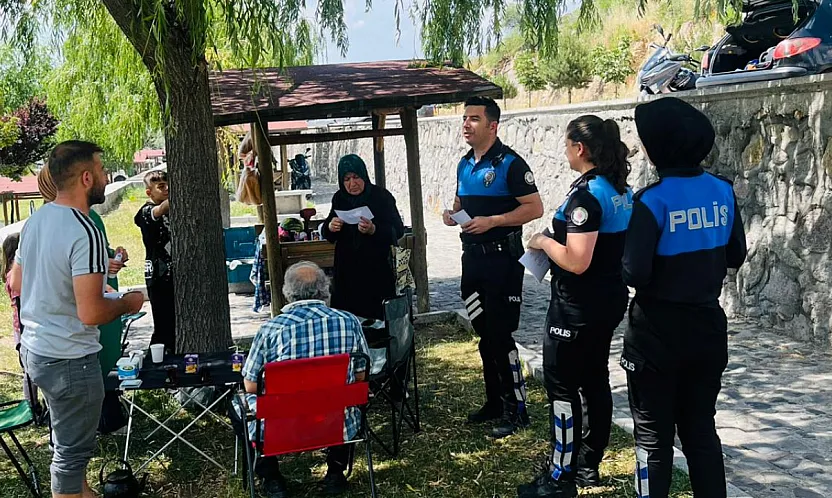 Afyon Polisi'nden Yangın Tedbiri