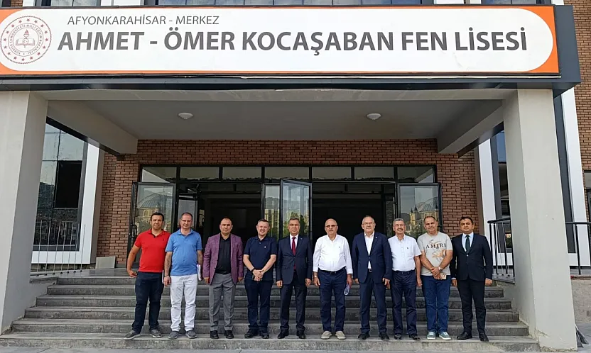 Afyon'un Gözde Okulu, Açılışa Gün Sayıyor