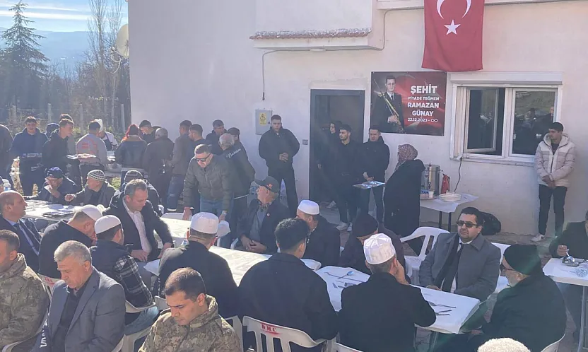 Afyon'un Şehitlerinden Teğmen Günay Dualarla Anıldı