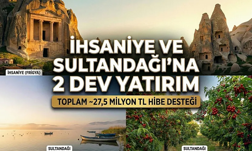 Afyon Valiliği Öncülüğünde İhsaniye Ve Sultandağı'na Dev Yatırım