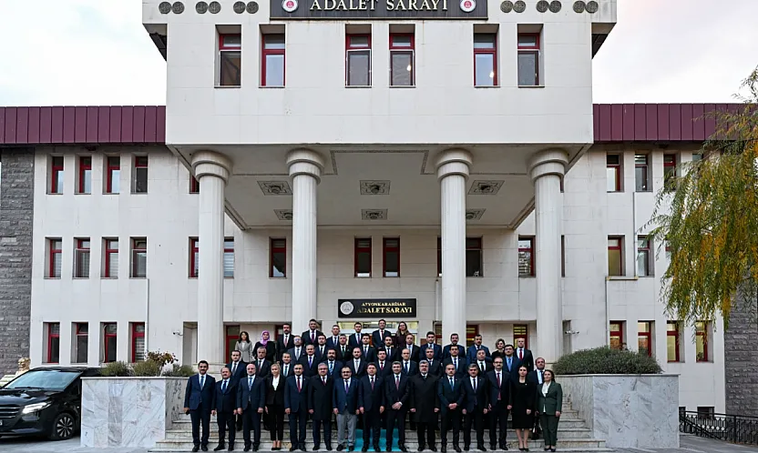 Afyonkarahisar Adliyesine Üst Düzey Ziyaret! İşte Görüşülen Konular