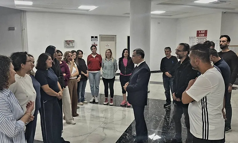 Afyonkarahisar'da Akşam Provasına Sürpriz Ziyaret!