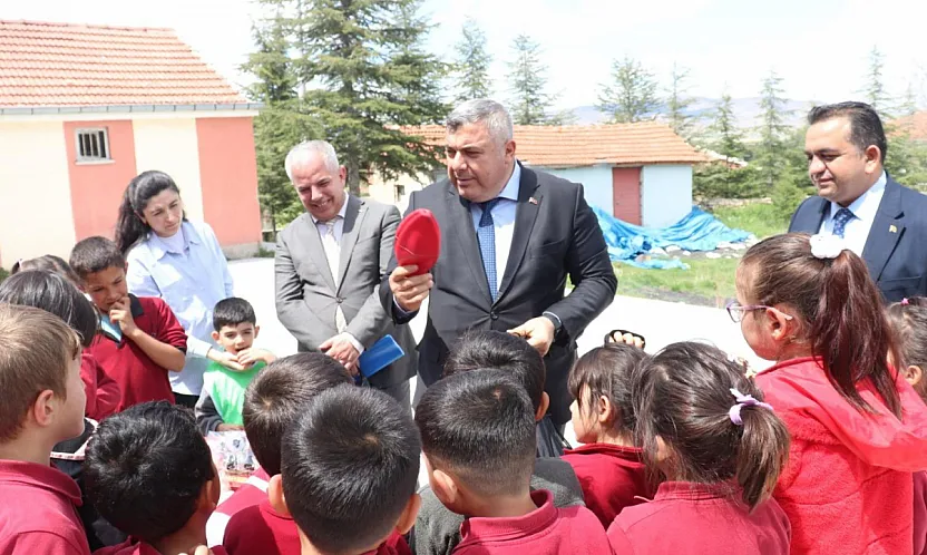 Afyonkarahisar'da Eğitime Moral Veren Ziyaret