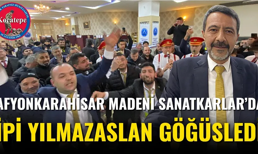 Afyonkarahisar Madeni Sanatkarlar'da İpi Yılmazaslan Göğüsledi