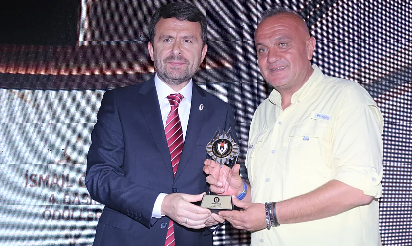 Afyonlu Gazeteci En İyi Haber Ödülünü Aldı