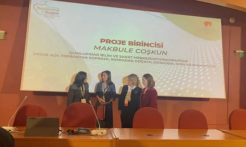 Afyonlu Öğretmenin Projesi Türkiye'nin En İyisi Seçildi