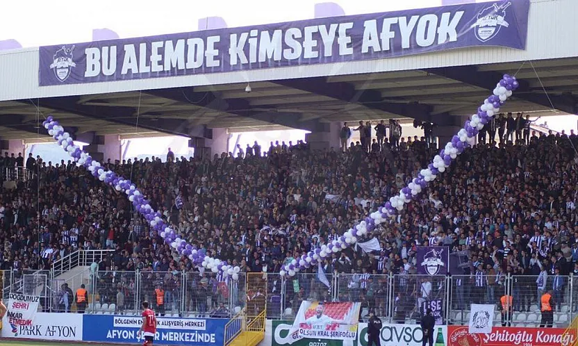 Afyonspor Taraftarı Bu Akşam Zafer Meydanı'nda