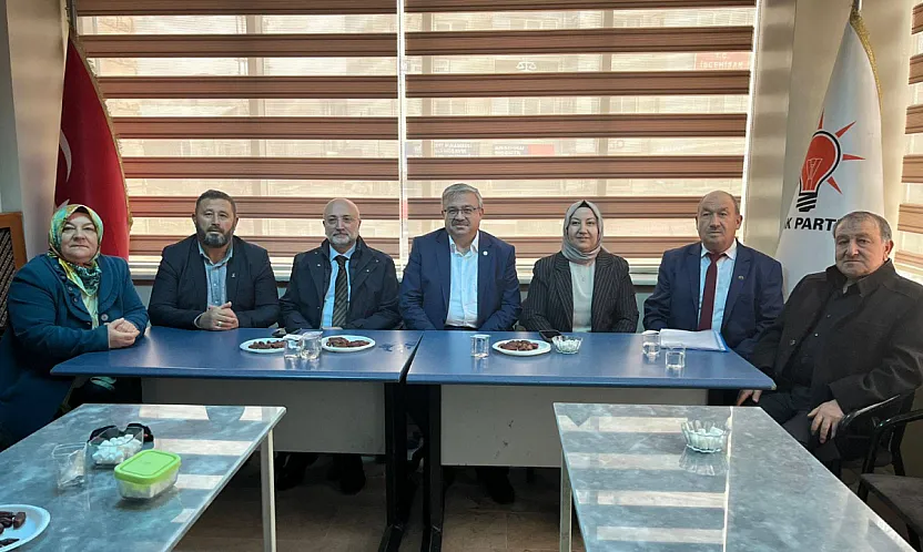 AK Parti Heyeti İscehisar Yatırımlarını Görüştü