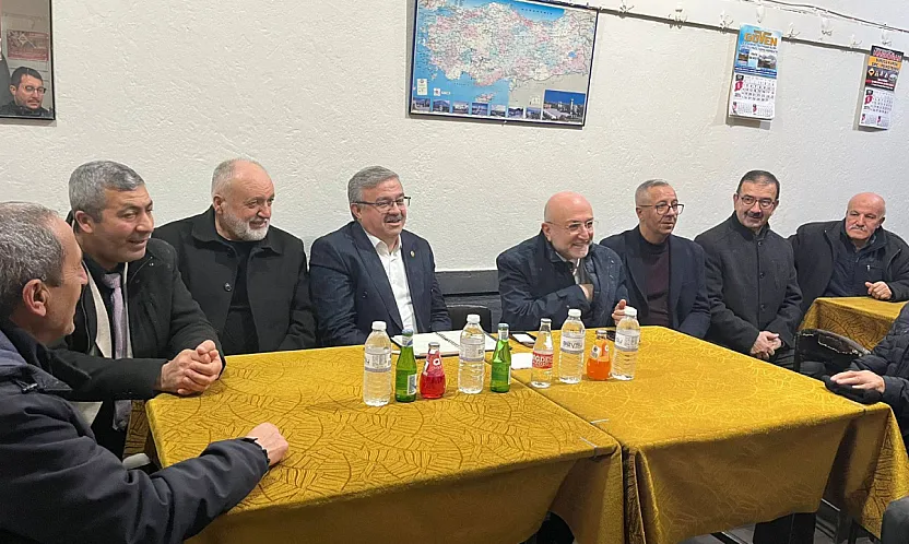 AK Parti Heyeti Sultandağı'nda Temaslarda Bulundu