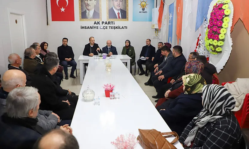 AK Parti İhsaniye'de Temayül Yoklaması Yaptı