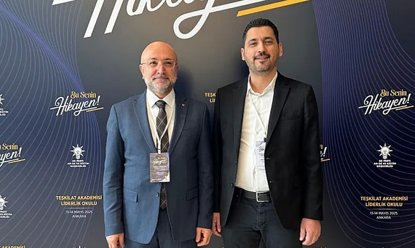 AK Parti İl Başkanı Şahin'den Müstafi Başkan'a Teşekkür