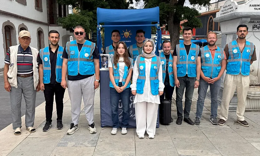 AK Partili Gençler, Türkiye Yüzyılı Hedefleri İçin Çalışıyor