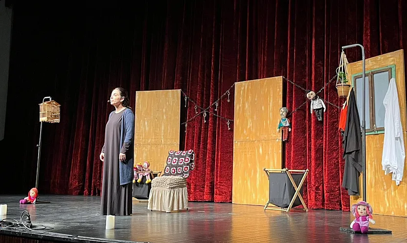 AKÜ'de Sahne Filistin'e Döndü