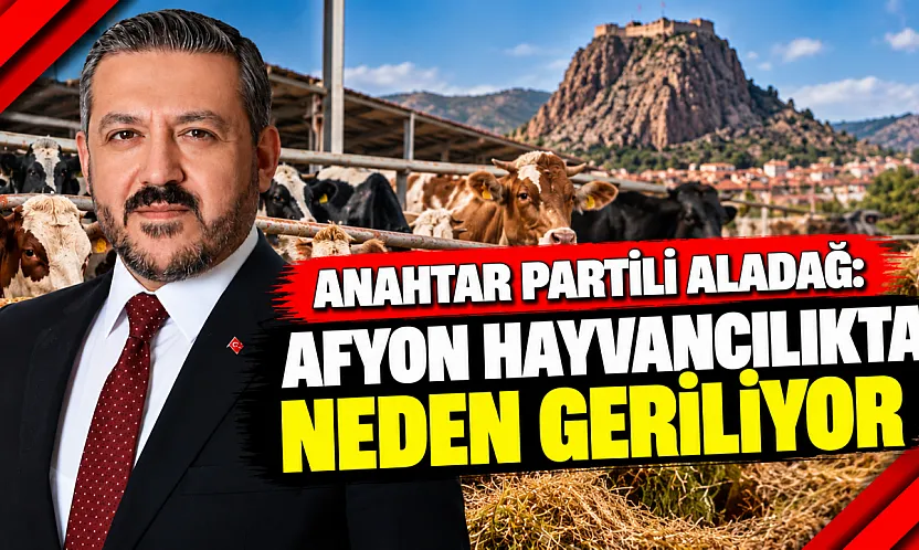 Anahtar Partili Aladağ: Afyon Hayvancılıkta Neden Geriliyor?
