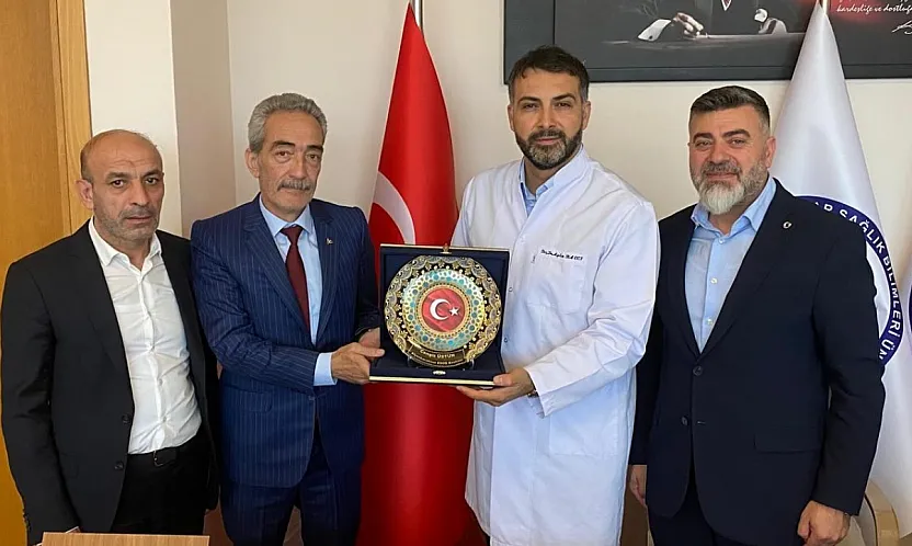 Başhekim Balcı, Esnaf Başkanlarını Ağırladı