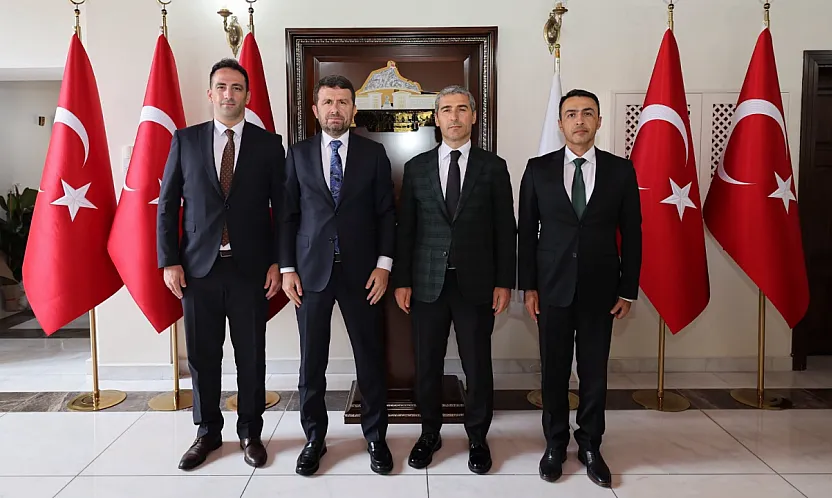 Basın İlan Kurumu Yetkilileri Vali Aktaş İle Bir Araya Geldi