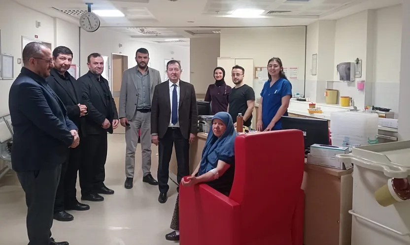 Başkan Duran, Çay Devlet Hastanesi'nde İncelemede Bulundu
