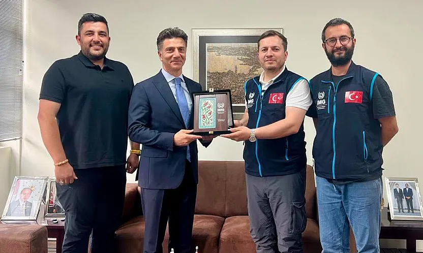 Başkan Karataş, Lusaka Büyükelçisi İle Bir Araya Geldi