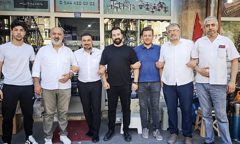Başkan Kavak, Esnafla Bir Arada