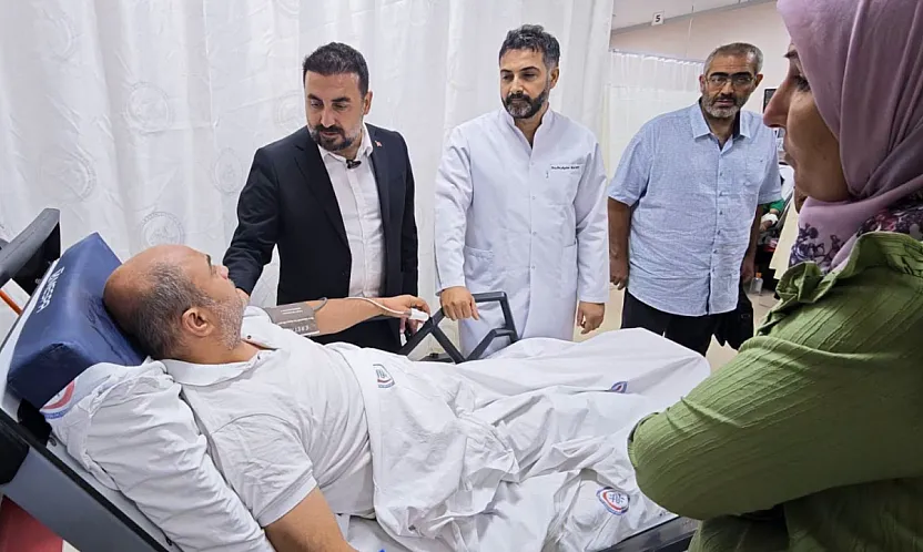 Başkan Kavak, Hastane Ziyaretlerine Devam Ediyor