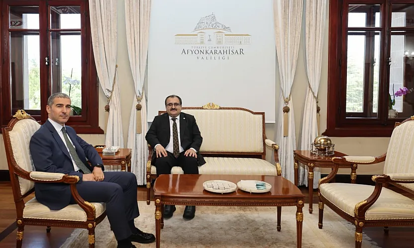 Başkan Keskin, Vali Aktaş'a Veda Etti