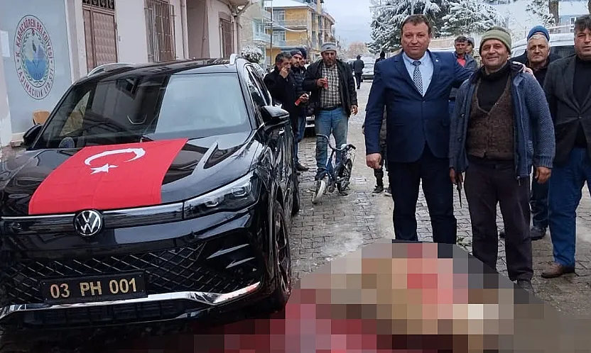Belediye Başkanının Makam Aracı İcralık Oldu! Jandarma Yolda Bağladı