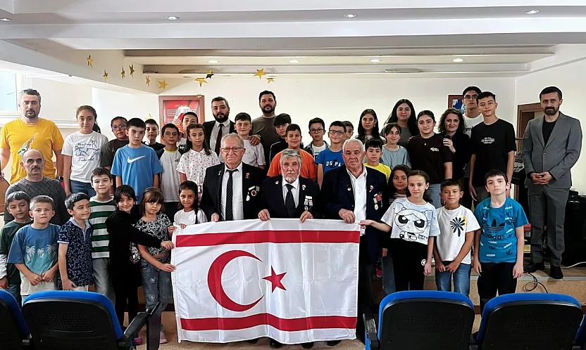 BİLSEM'li öğrenciler, Kıbrıs Gazileri ile Bir Araya Geldi