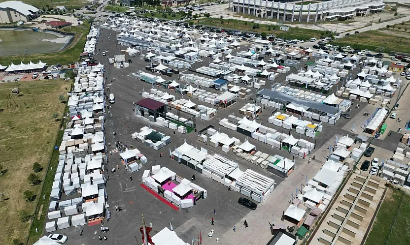 Blok Mermer Fuarı'nda Bu Yıl 308 Katılımcı Yer Aldı