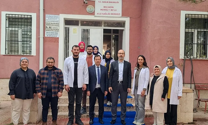 Bolvadin Sağlık Çalışanları, Sağlık Müdürü Öztürk'le İstişare Etti